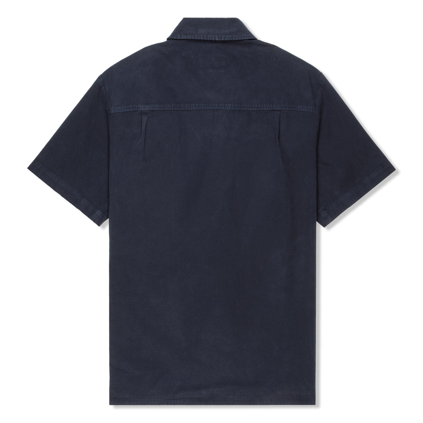 A.P.C. Hunt Short Sleeve Shirt (Dark Navy Blue)