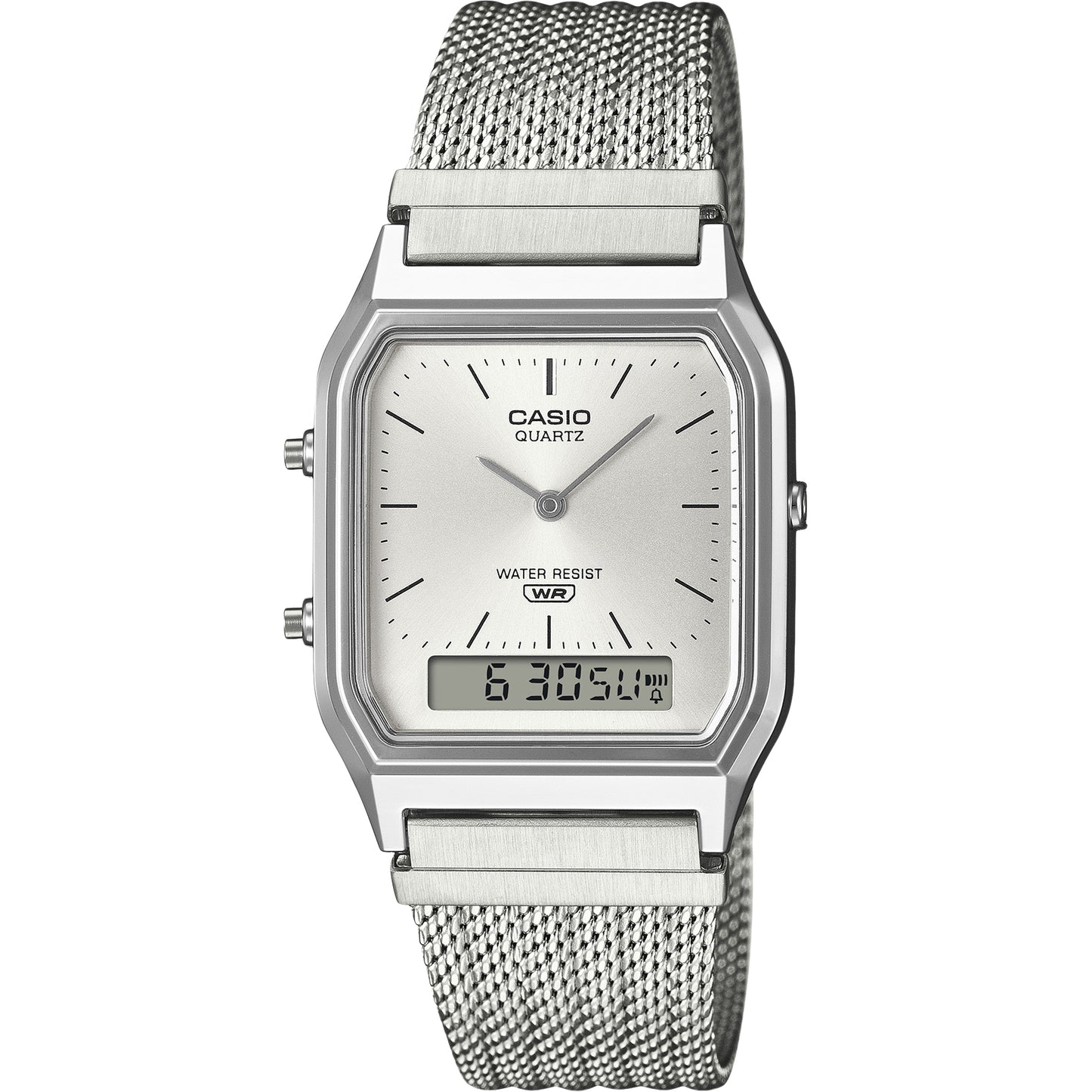 Casio Vintage Metal AD (Silver / White)