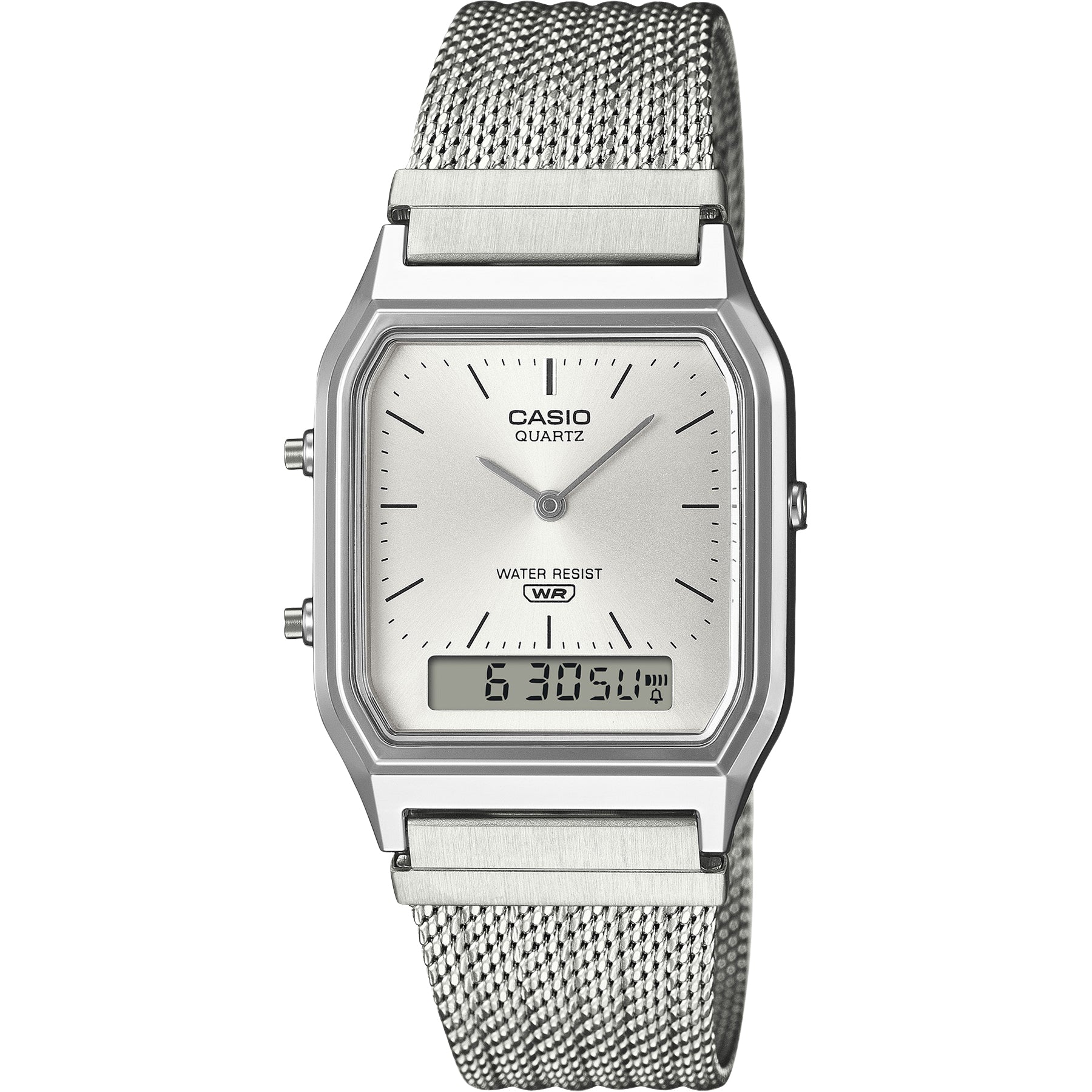 Casio Vintage Metal AD (Silver / White)