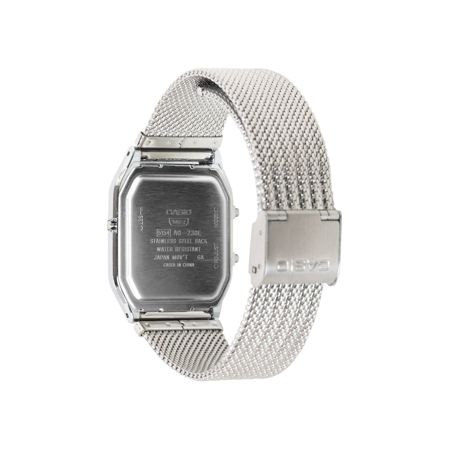 Casio Vintage Metal AD (Silver / White)