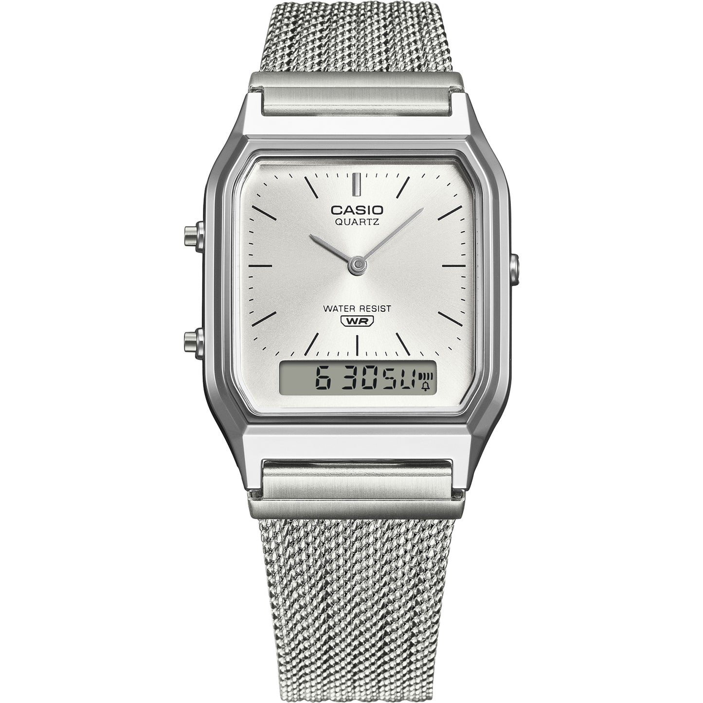 Casio Vintage Metal AD (Silver / White)