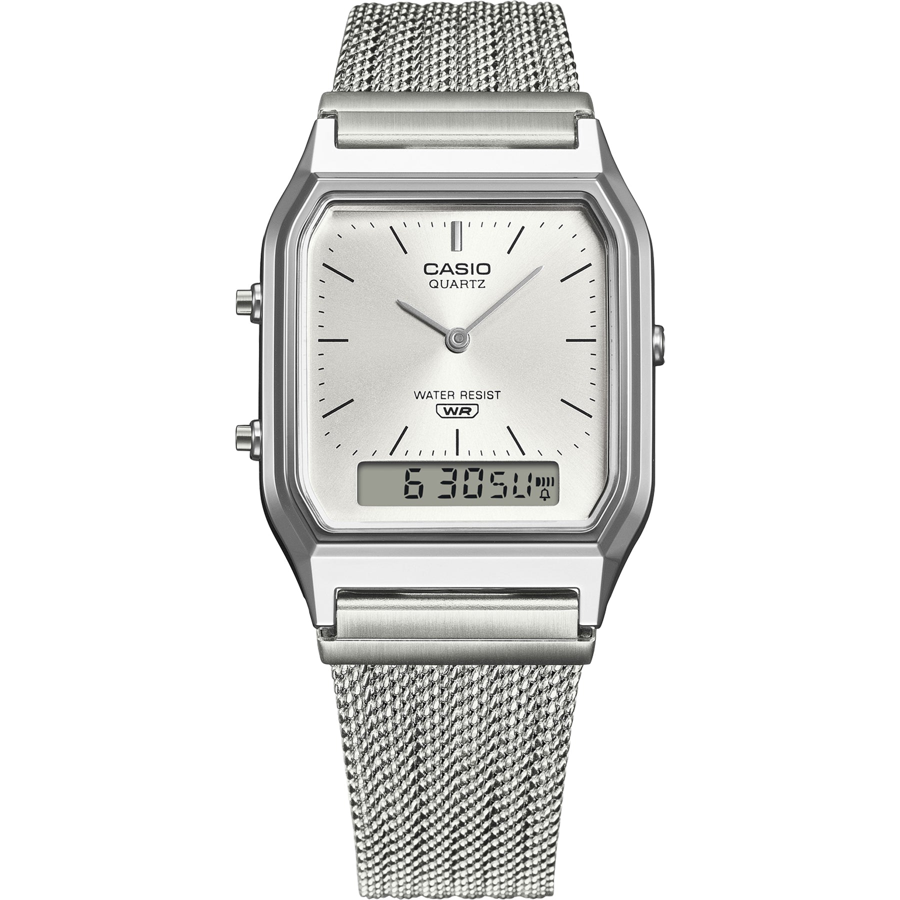 Casio Vintage Metal AD (Silver / White)