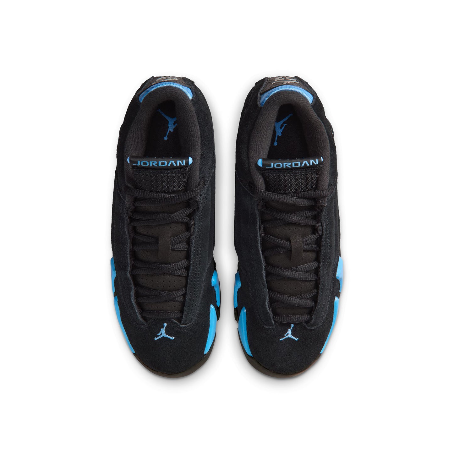 Jordan Air Jordan 14 Retro GS (Black/White-University Blue)