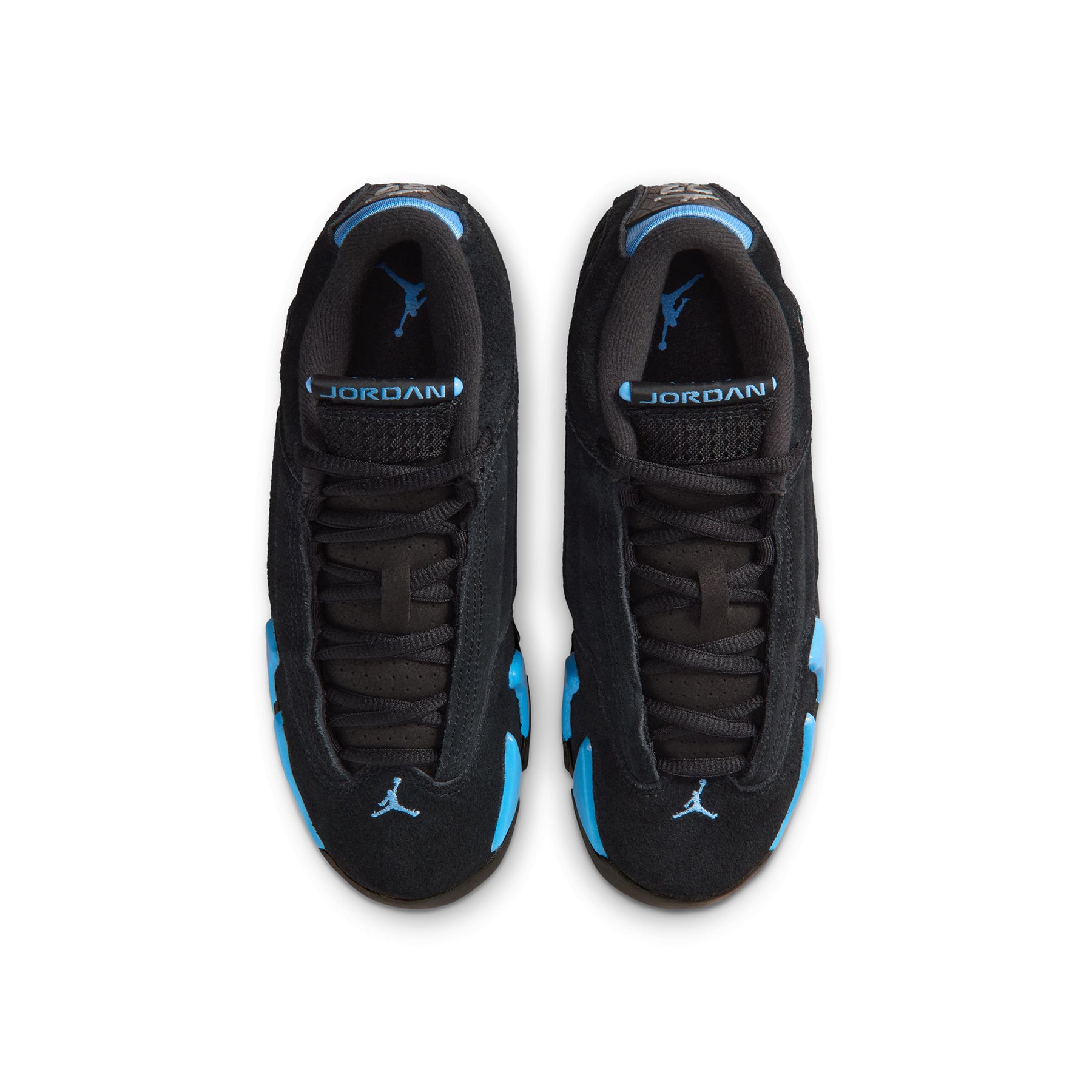 Jordan Air Jordan 14 Retro GS (Black/White-University Blue)