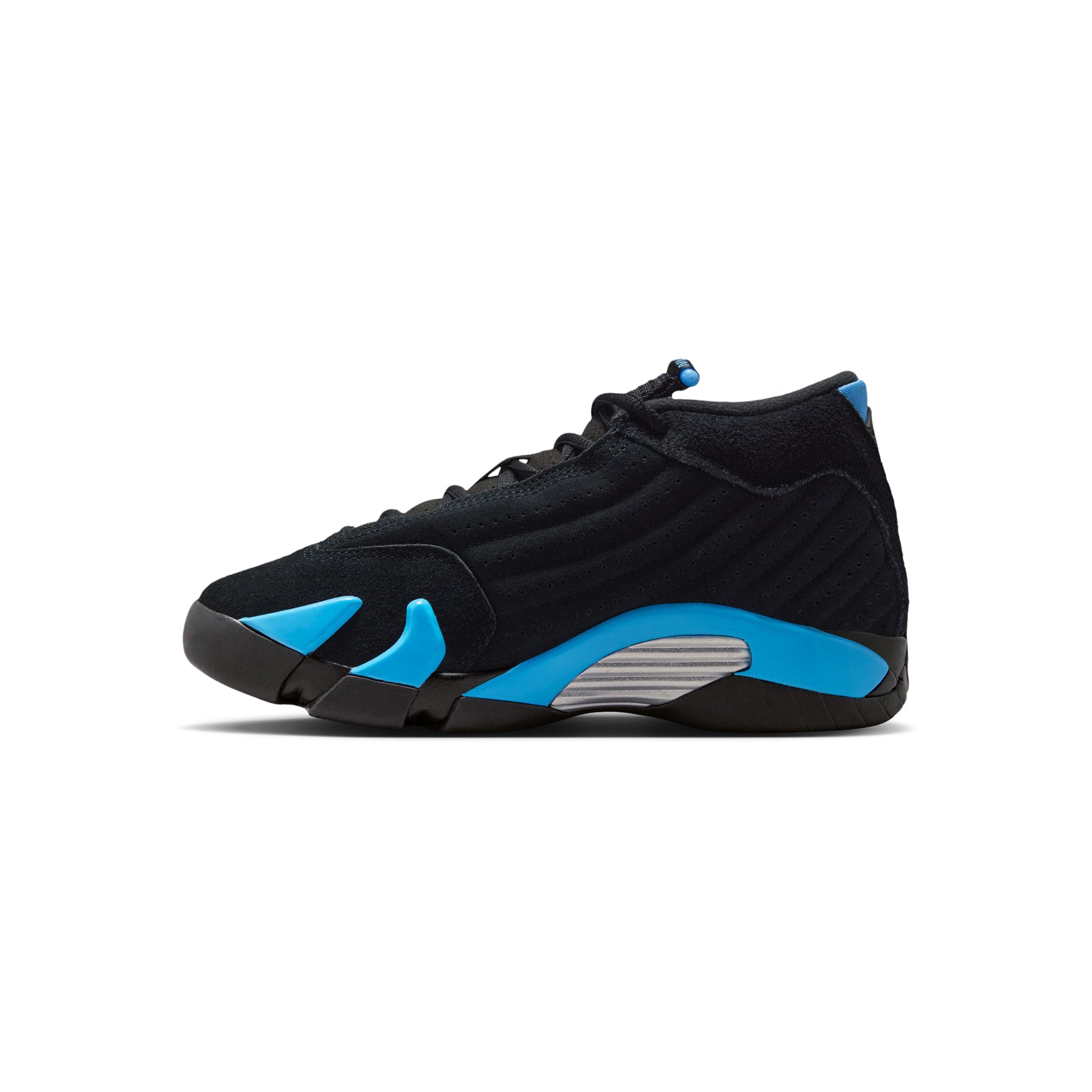 Jordan Air Jordan 14 Retro GS (Black/White-University Blue)