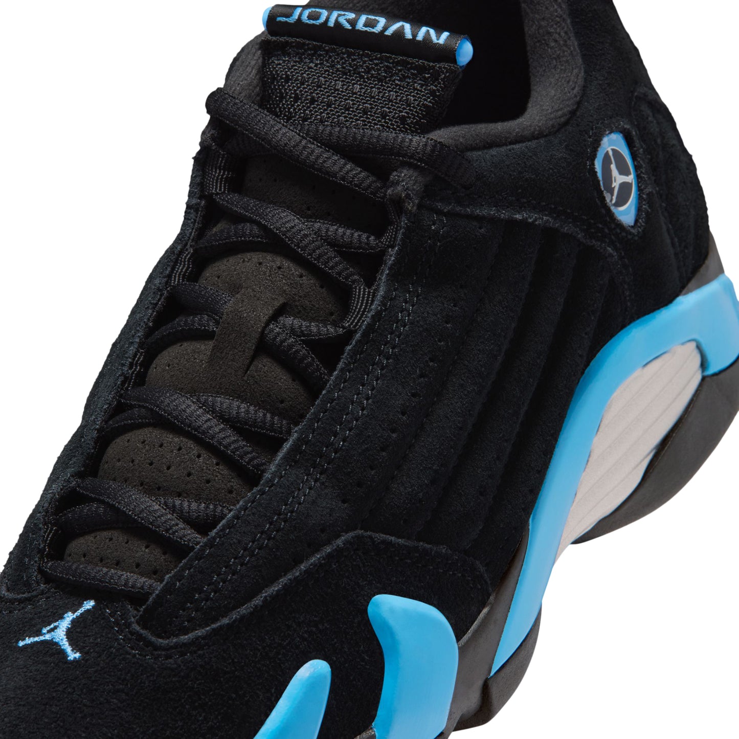 Jordan Air Jordan 14 Retro GS (Black/White-University Blue)