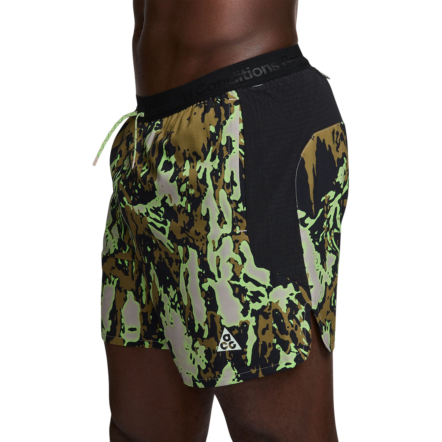 Nike ACG Dri-FIT 6" Brief-Lined Trail Running Shorts (College Grey/Black/Summit White)