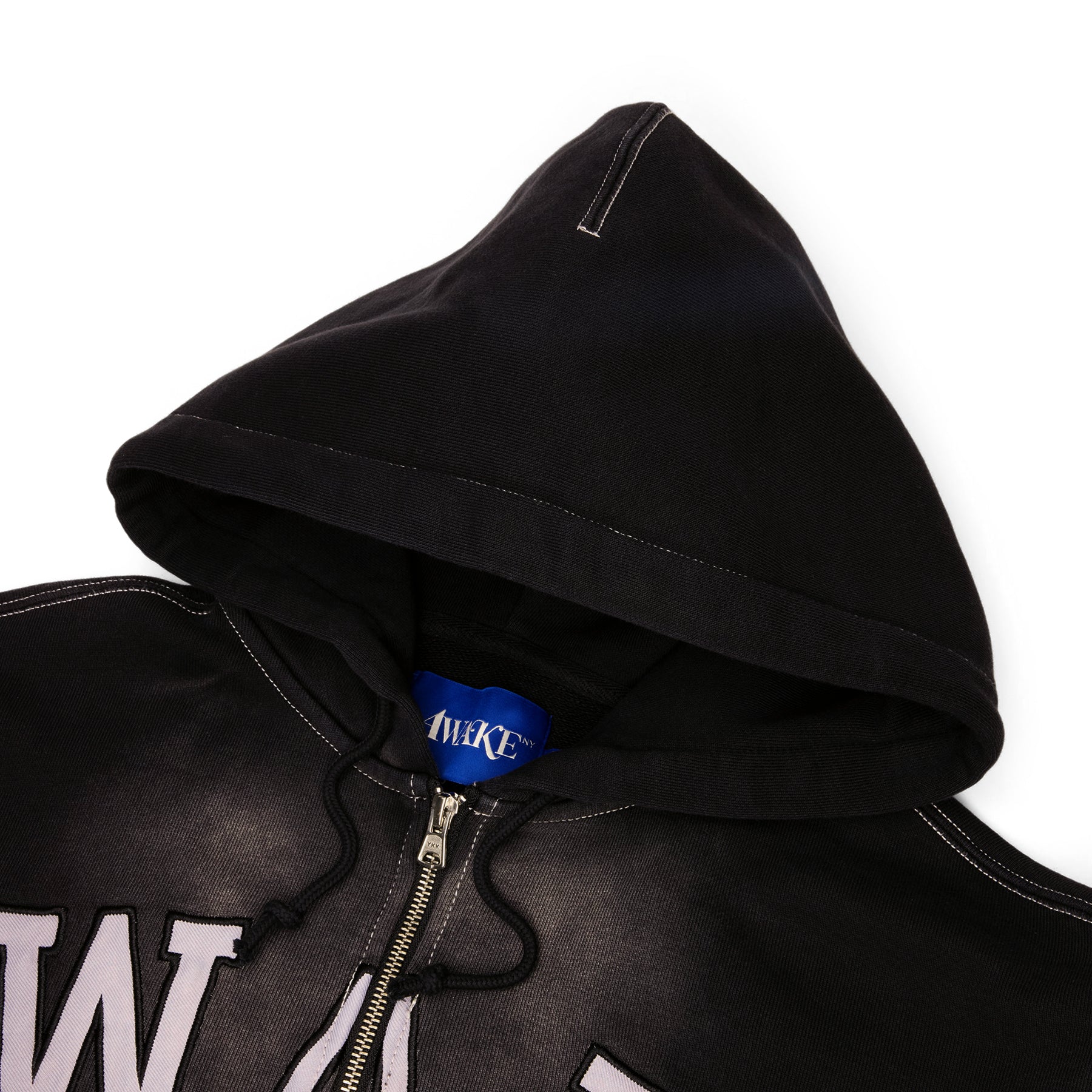 AWAKE Collegiate Arch Zip Hoodie (Black)