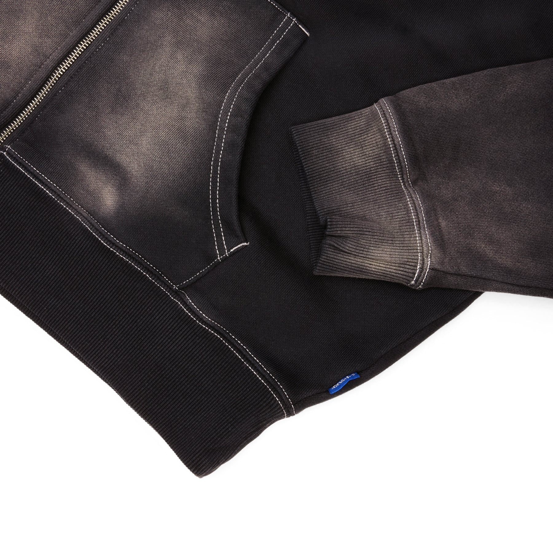 AWAKE Collegiate Arch Zip Hoodie (Black)