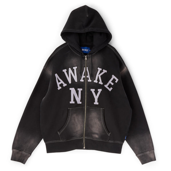 AWAKE Collegiate Arch Zip Hoodie (Black) – CNCPTS