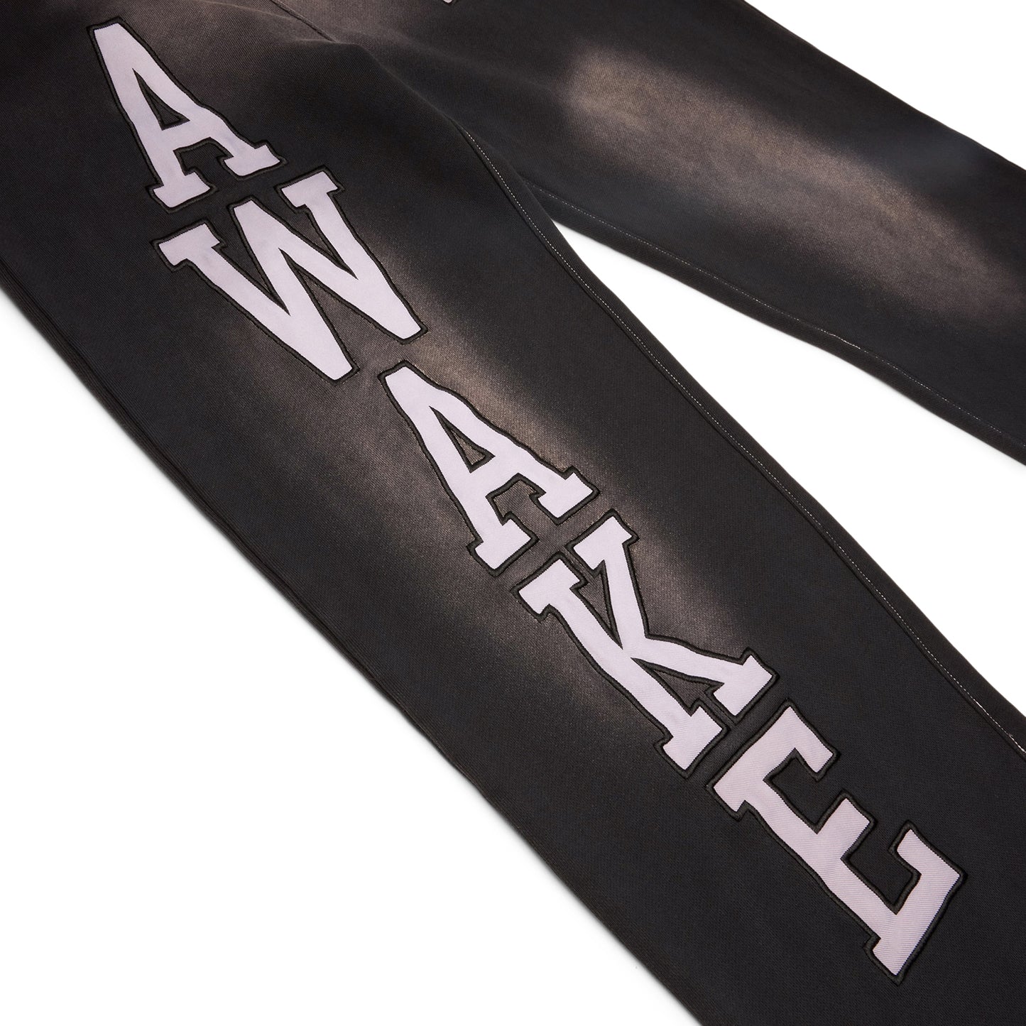AWAKE Collegiate Open Hem Sweatpant (Black)
