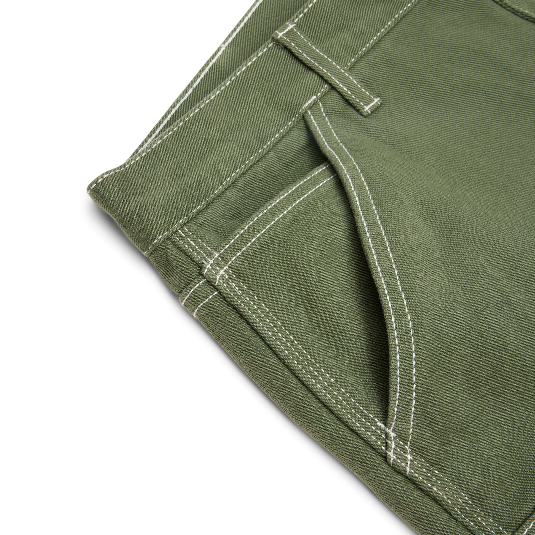 AWAKE Double Knee Jort (Green)