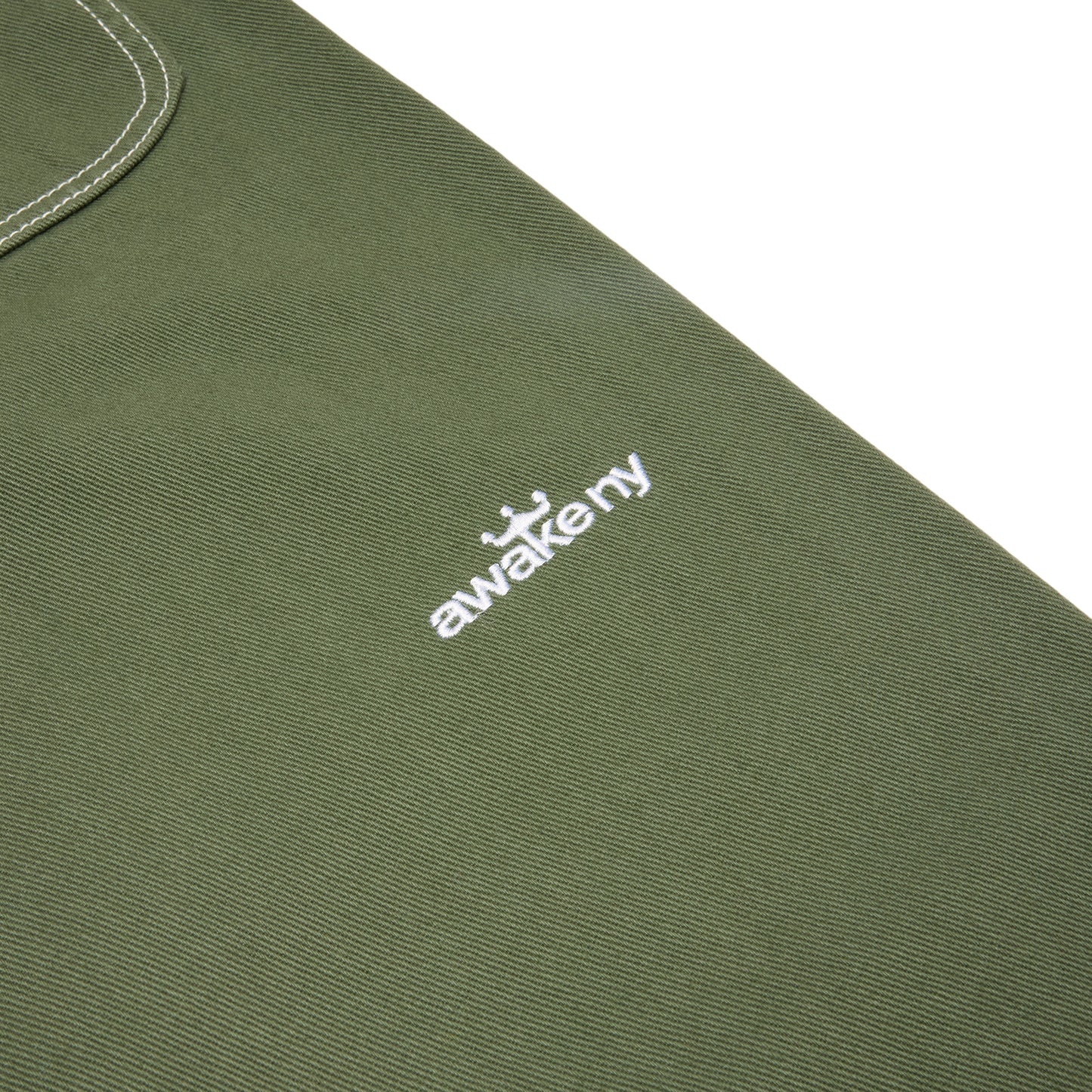 AWAKE Double Knee Jort (Green)