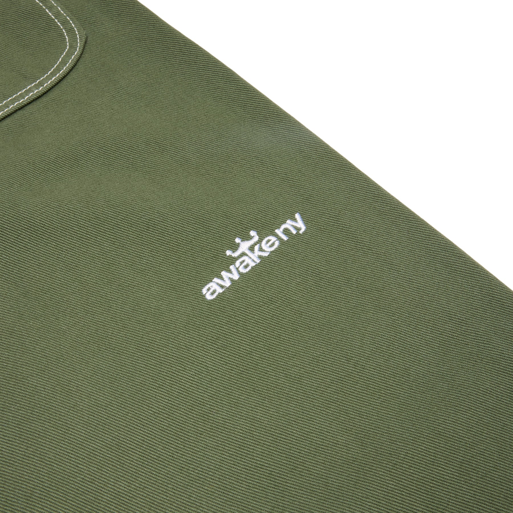 AWAKE Double Knee Jort (Green)