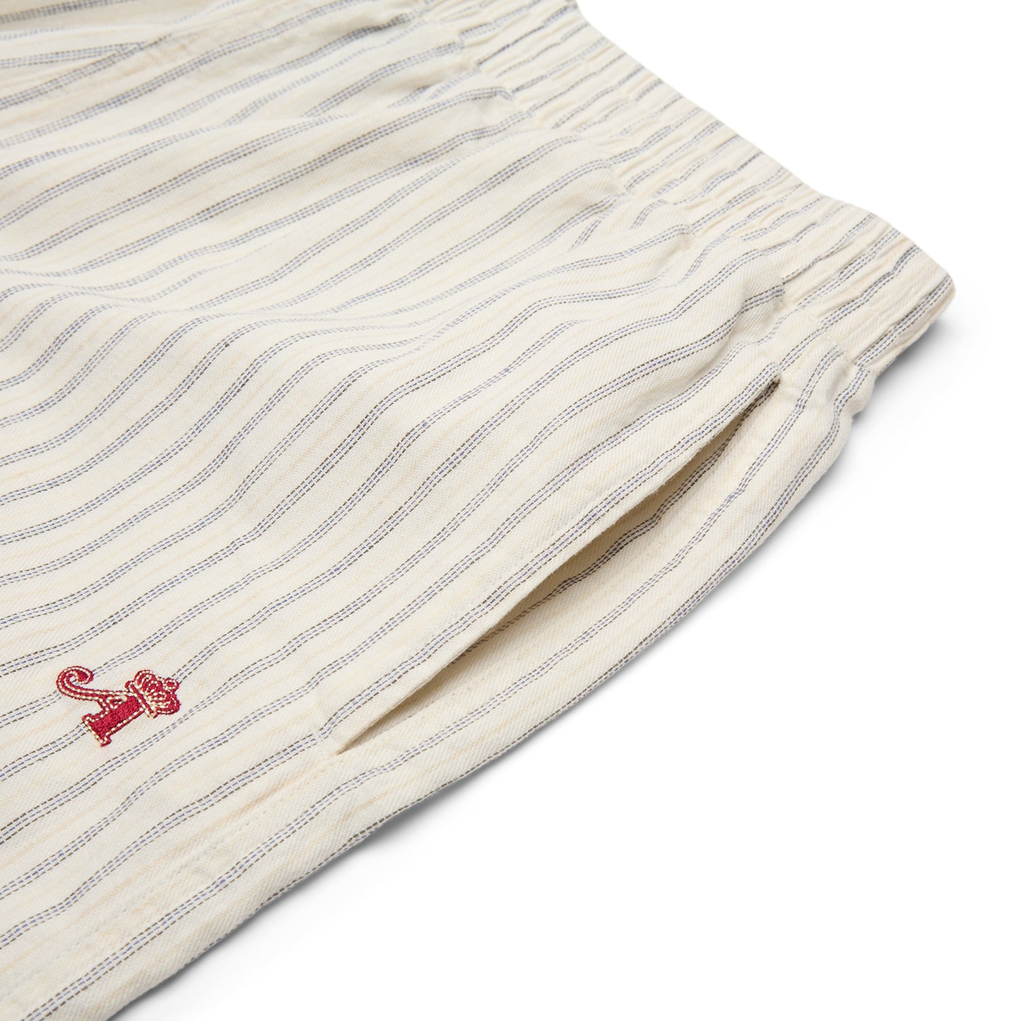 AWAKE Striped Shorts (Ivory)