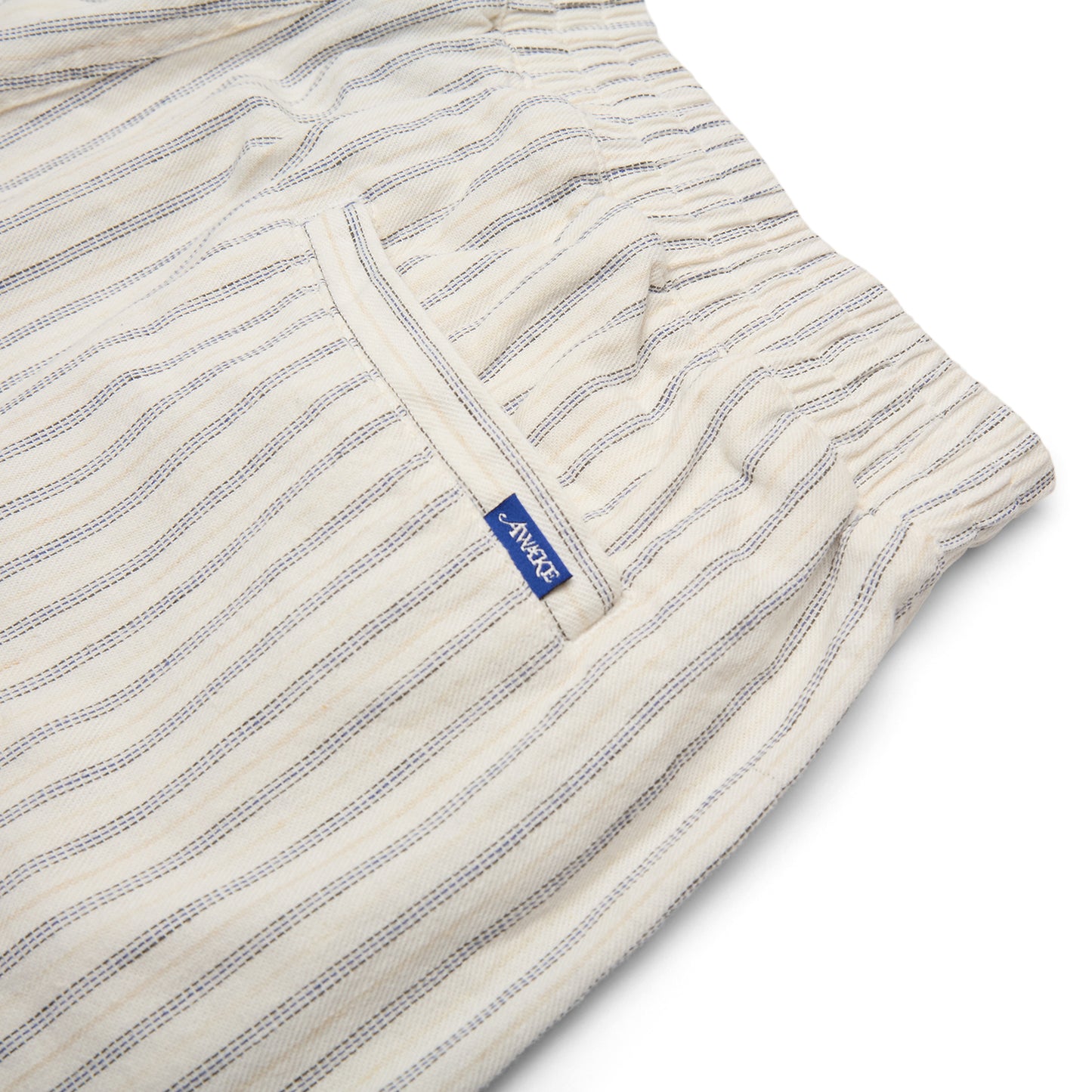 AWAKE Striped Shorts (Ivory)