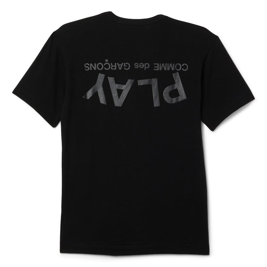 Comme Des Garcons PLAY Logo Print T-Shirt (Black)