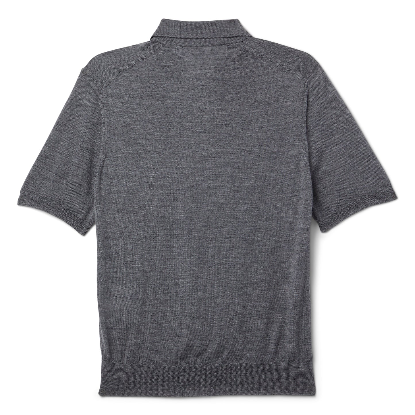 Comme Des Garcons Play Polo Neck Short Sleeve (Grey)