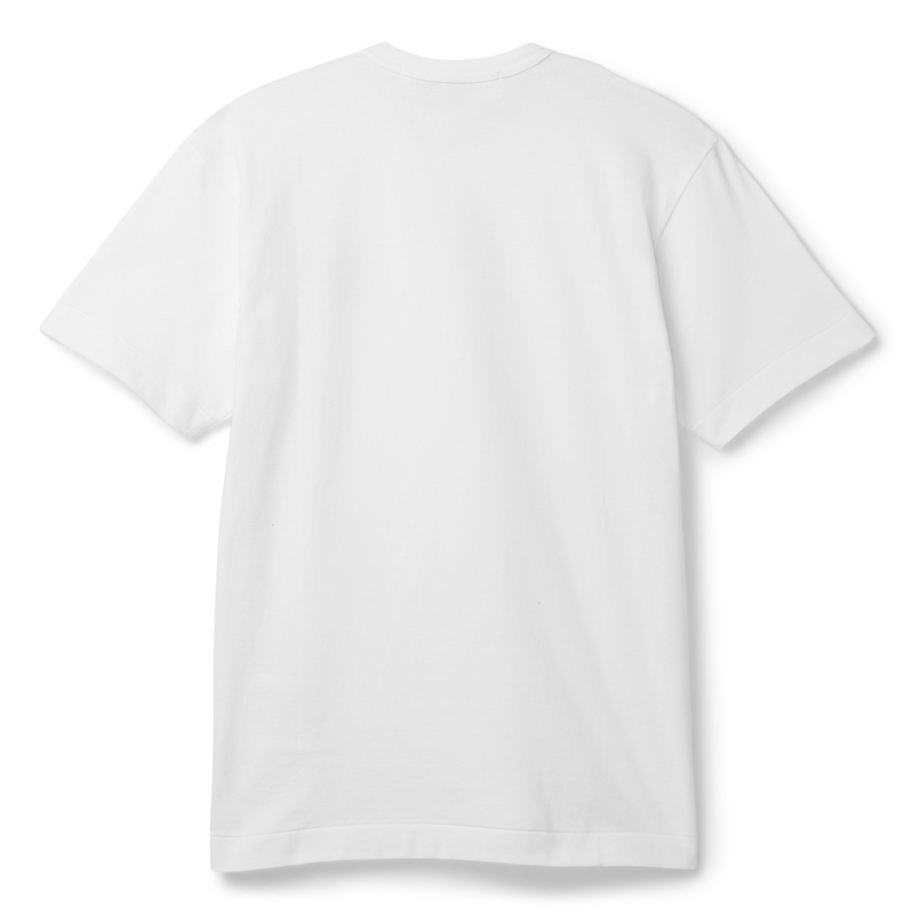 Comme Des Garcons PLAY T-Shirt Red Heart Emblem (White)