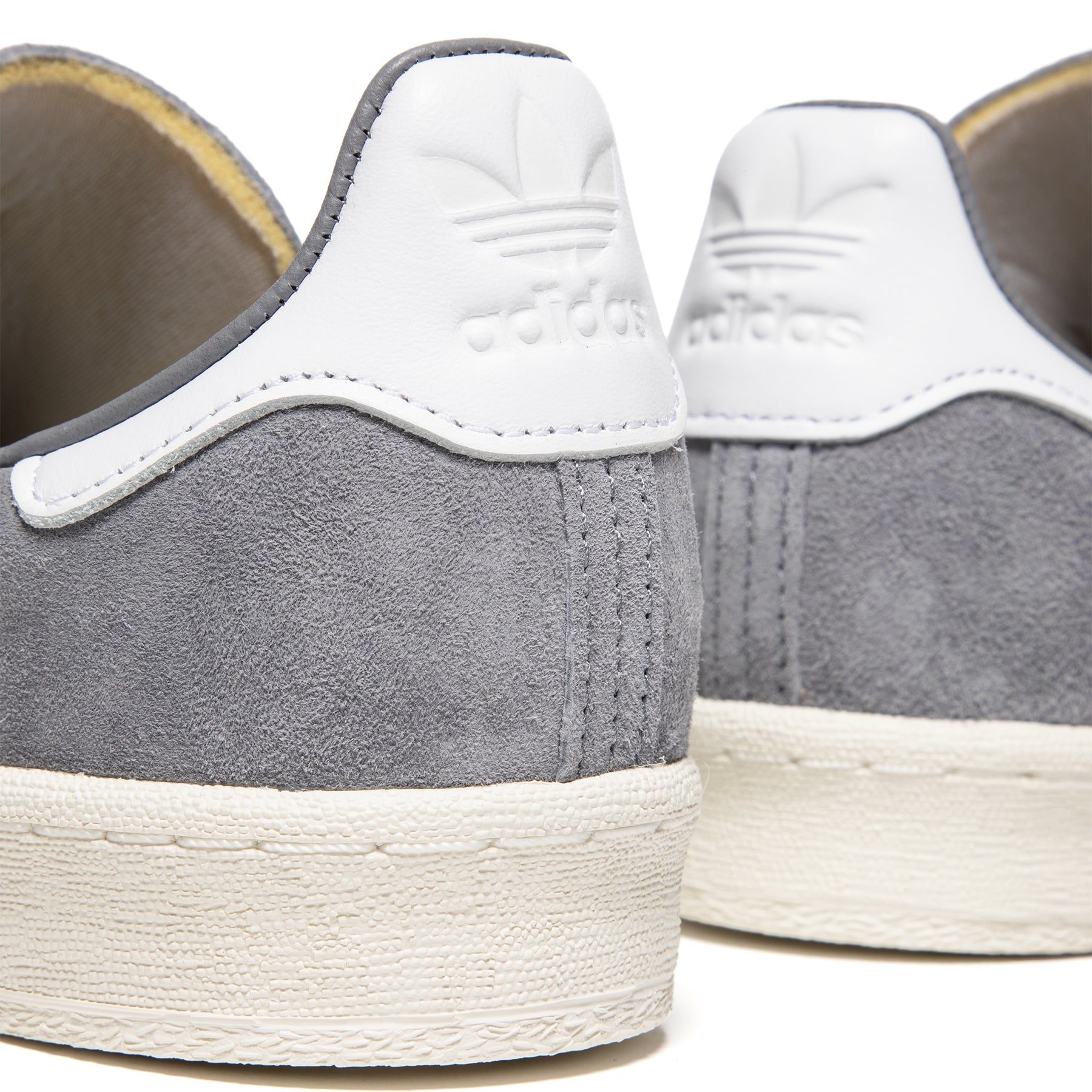 Adidas superstar 80s suede grey feather Clearance