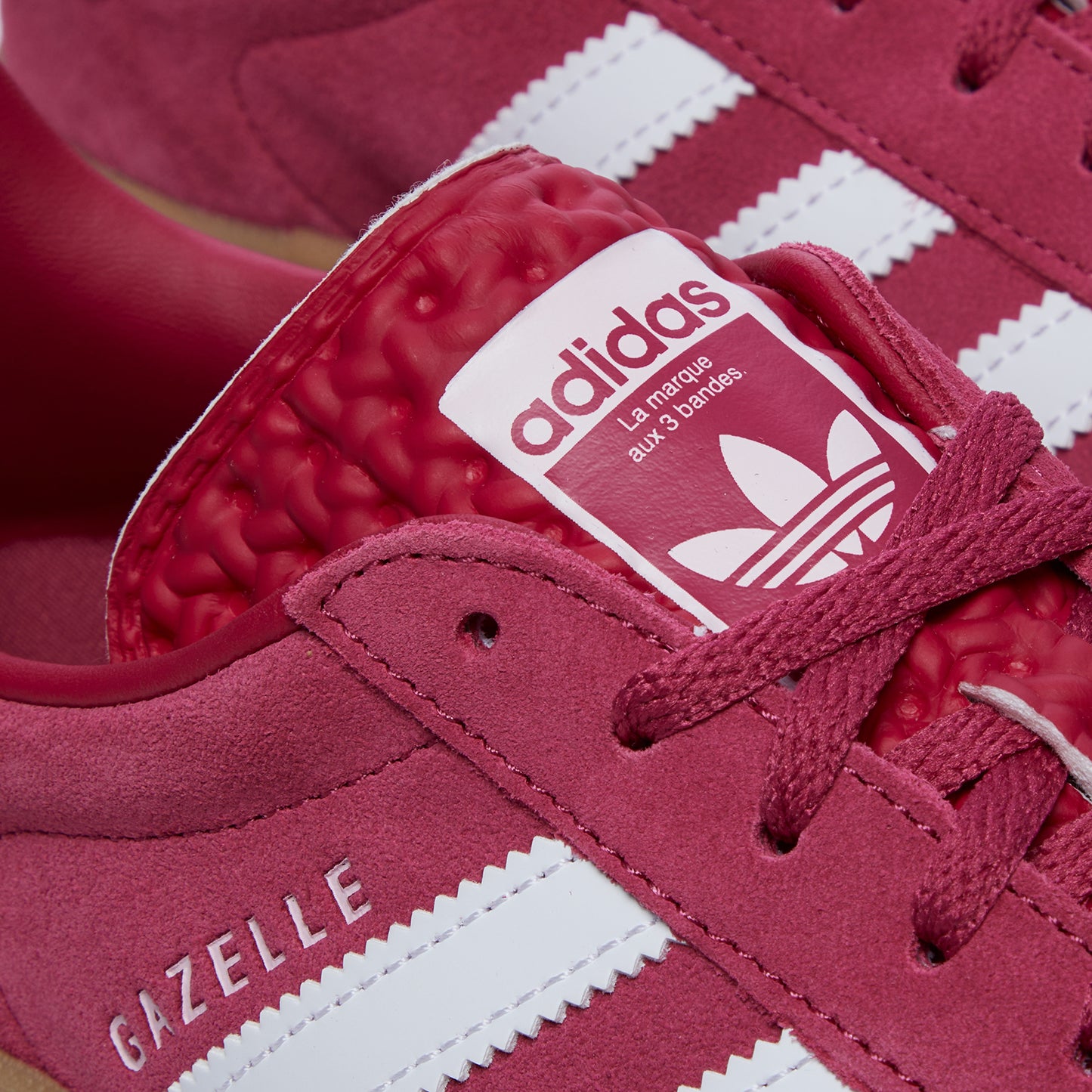 Adidas Womens Gazelle Bold (Pink/Gum/White)