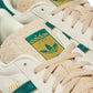 Adidas Womens Gazelle Bold (White/Collegiate Green/Magic Beige)