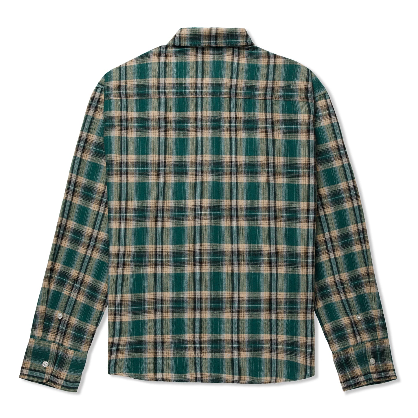 Adidem Asterisks Flannel Shirt (Green Multi)