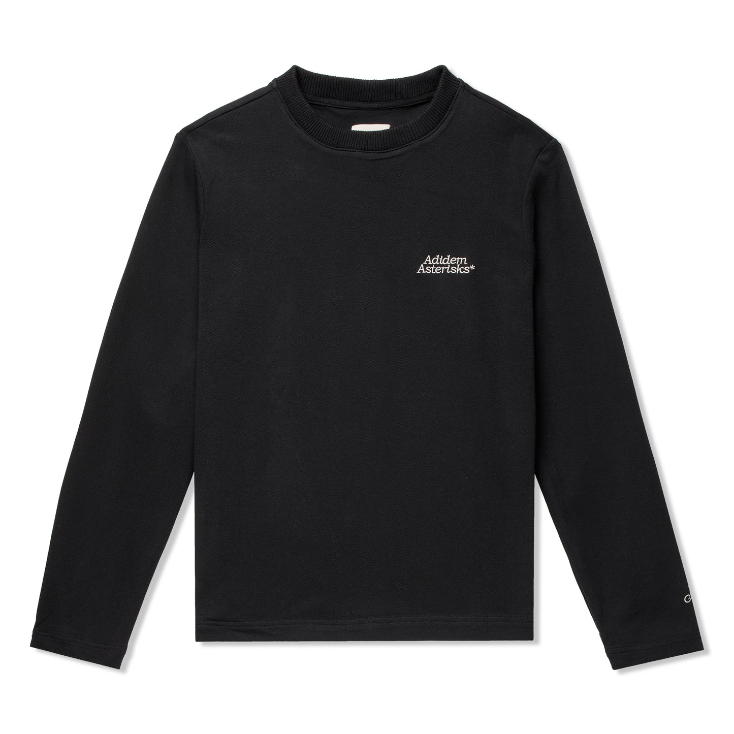 Adidem Asterisks Long Sleeve Pique Shirt (Black) – CNCPTS