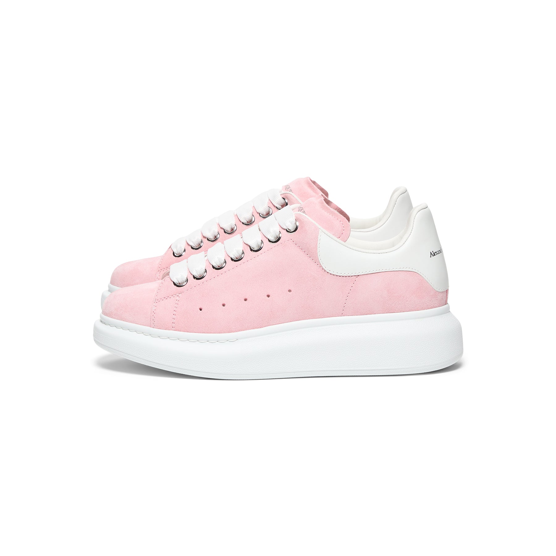 Alexander McQueen Oversized Sneaker (Cherry Blossom Pink/White 