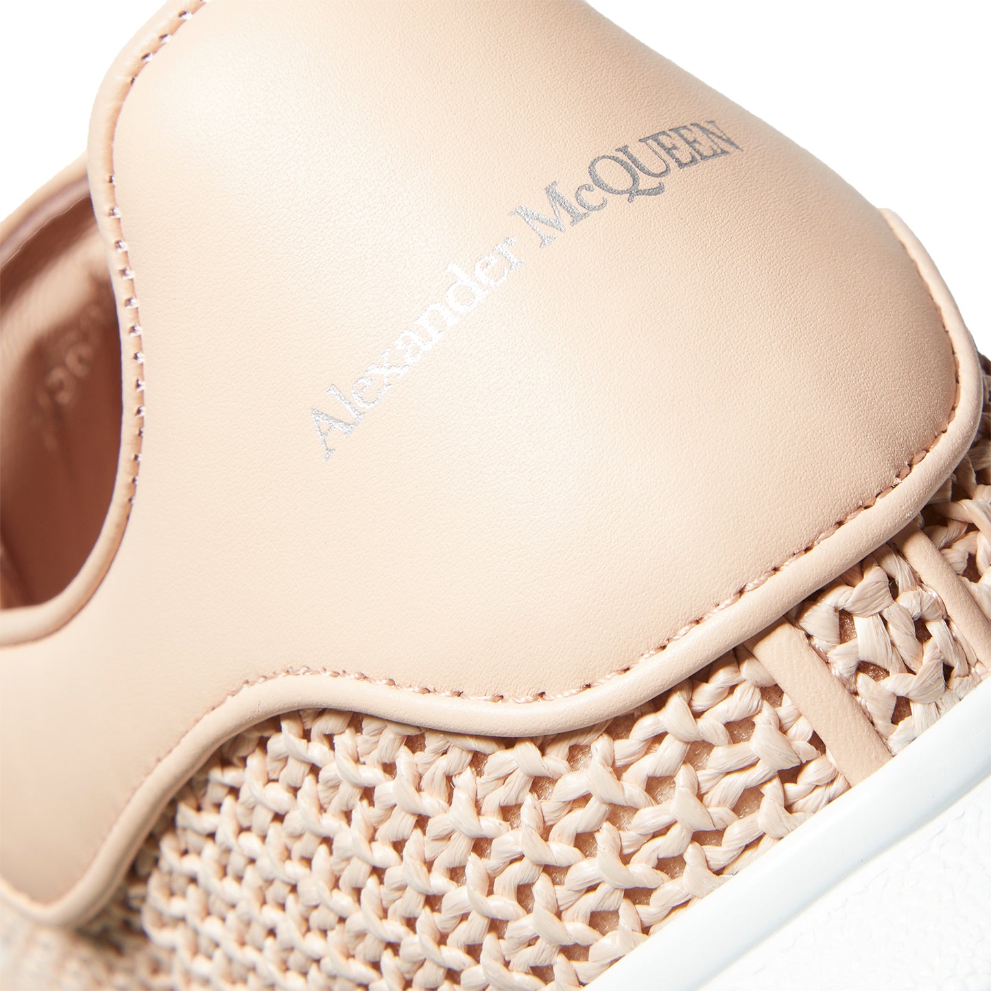 Alexander McQueen Womens Oversized Sneaker (Rose Gold)