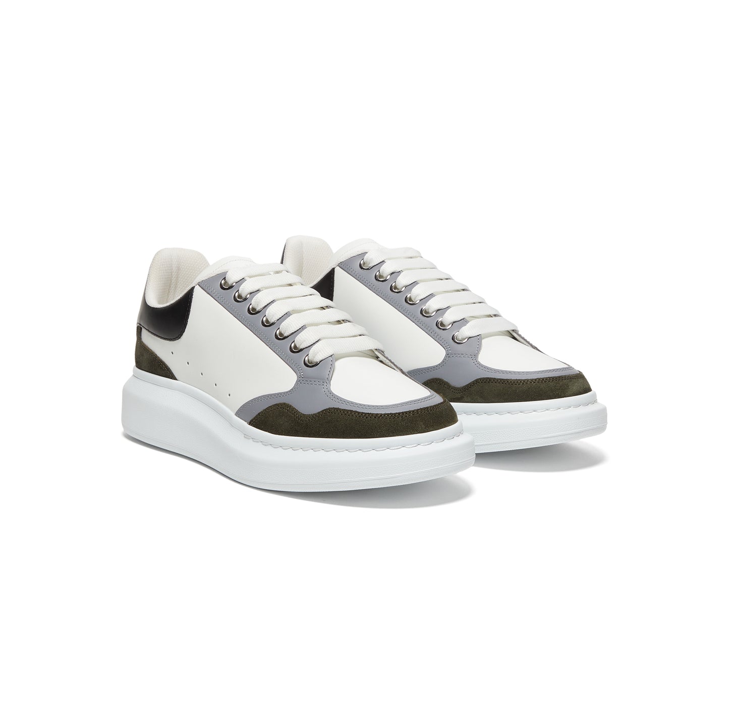 Alexander McQueen Oversized Sneaker (Grey/Black/White)
