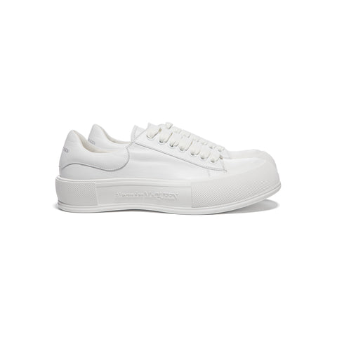 Alexander McQueen Sneaker Leather S. Rubb. (White)