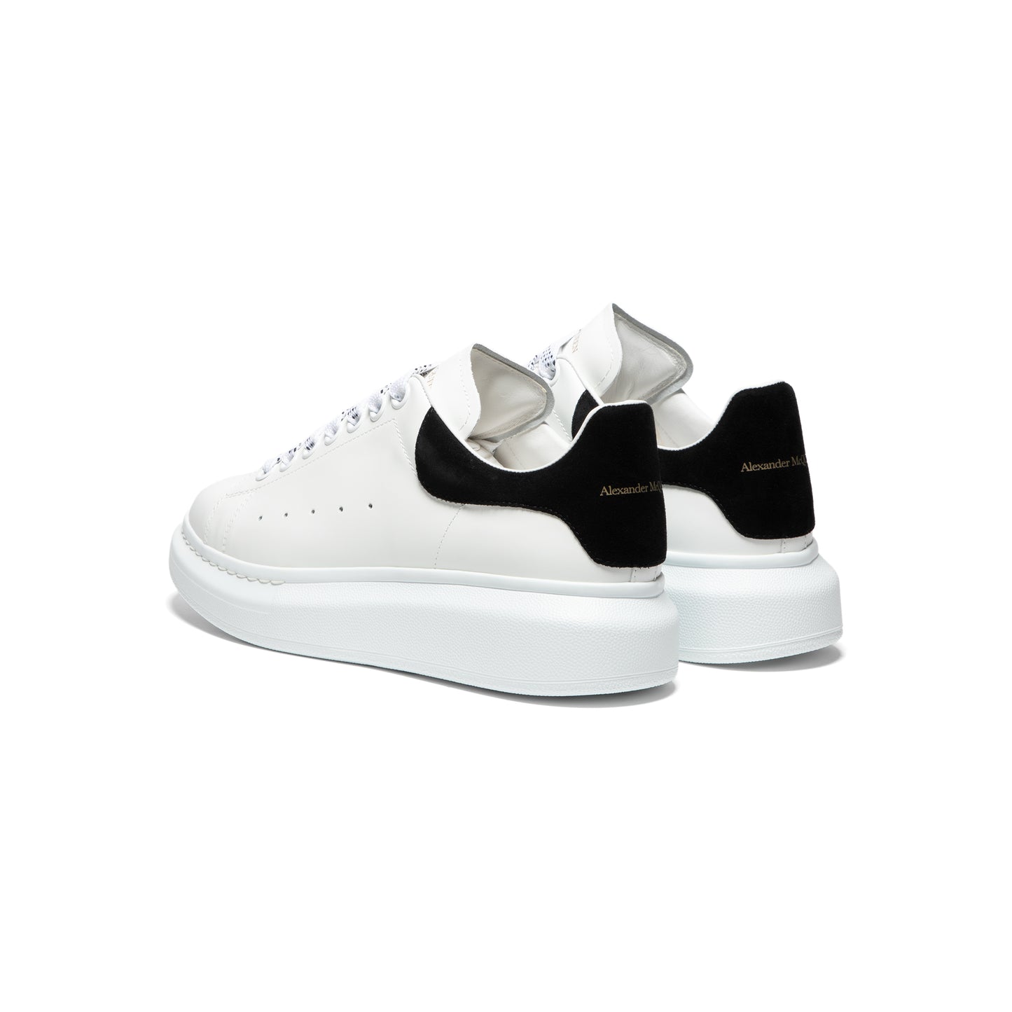 Alexander McQueen Womens Oversized Sneaker (White/Black)