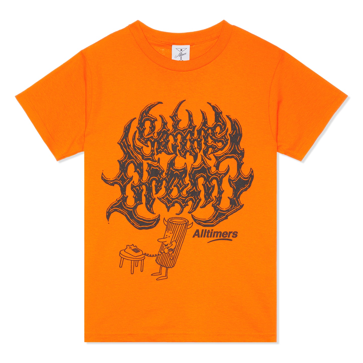 Alltimers Satan's Drano T-Shirt (Orange)