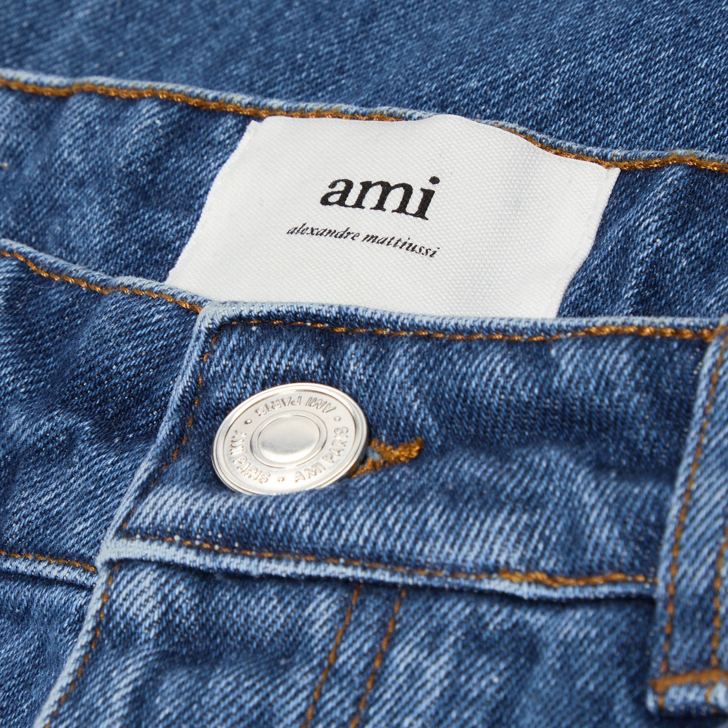 Ami Straight fit Jeans (Used Blue)
