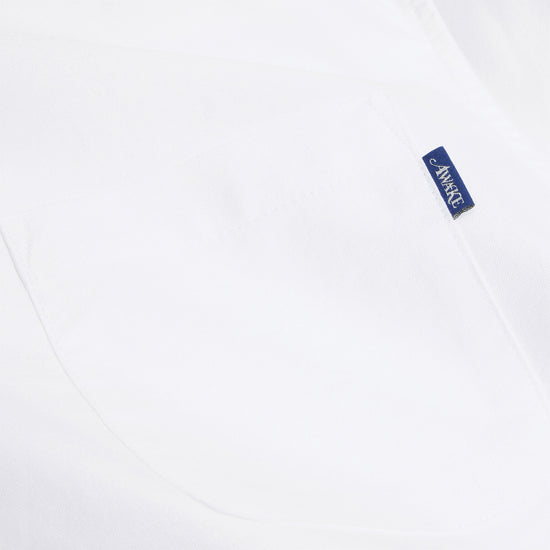 Awake NY Embroidered Oxford Shirt (White)