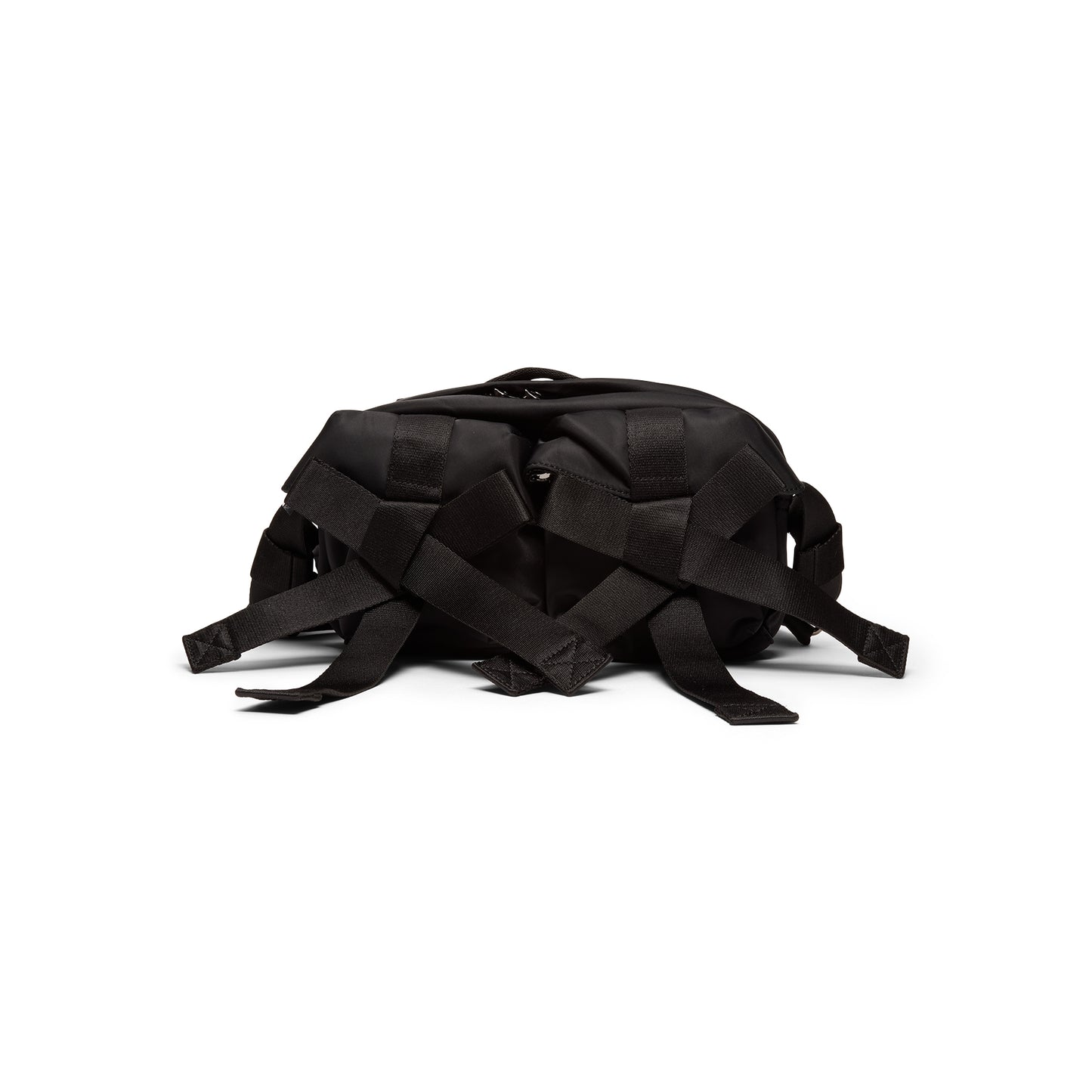 Simone Rocha Embellished Classic Bow Crossbody Bag (Black/Jet)