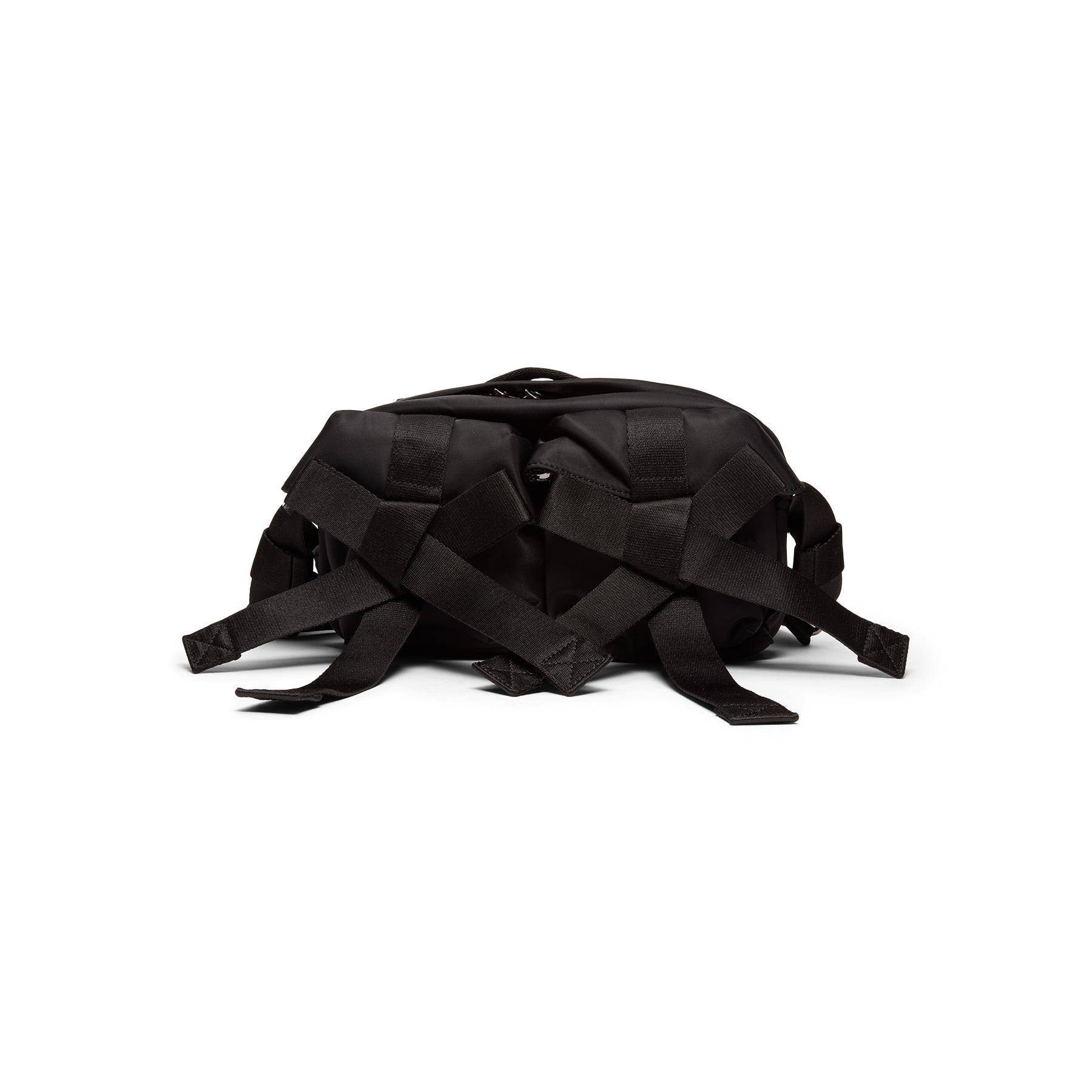 Simone Rocha Embellished Classic Bow Crossbody Bag (Black/Jet)