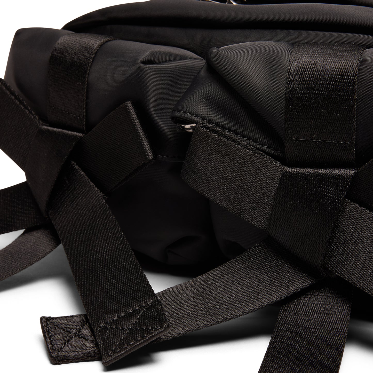 Simone Rocha Embellished Classic Bow Crossbody Bag (Black/Jet)