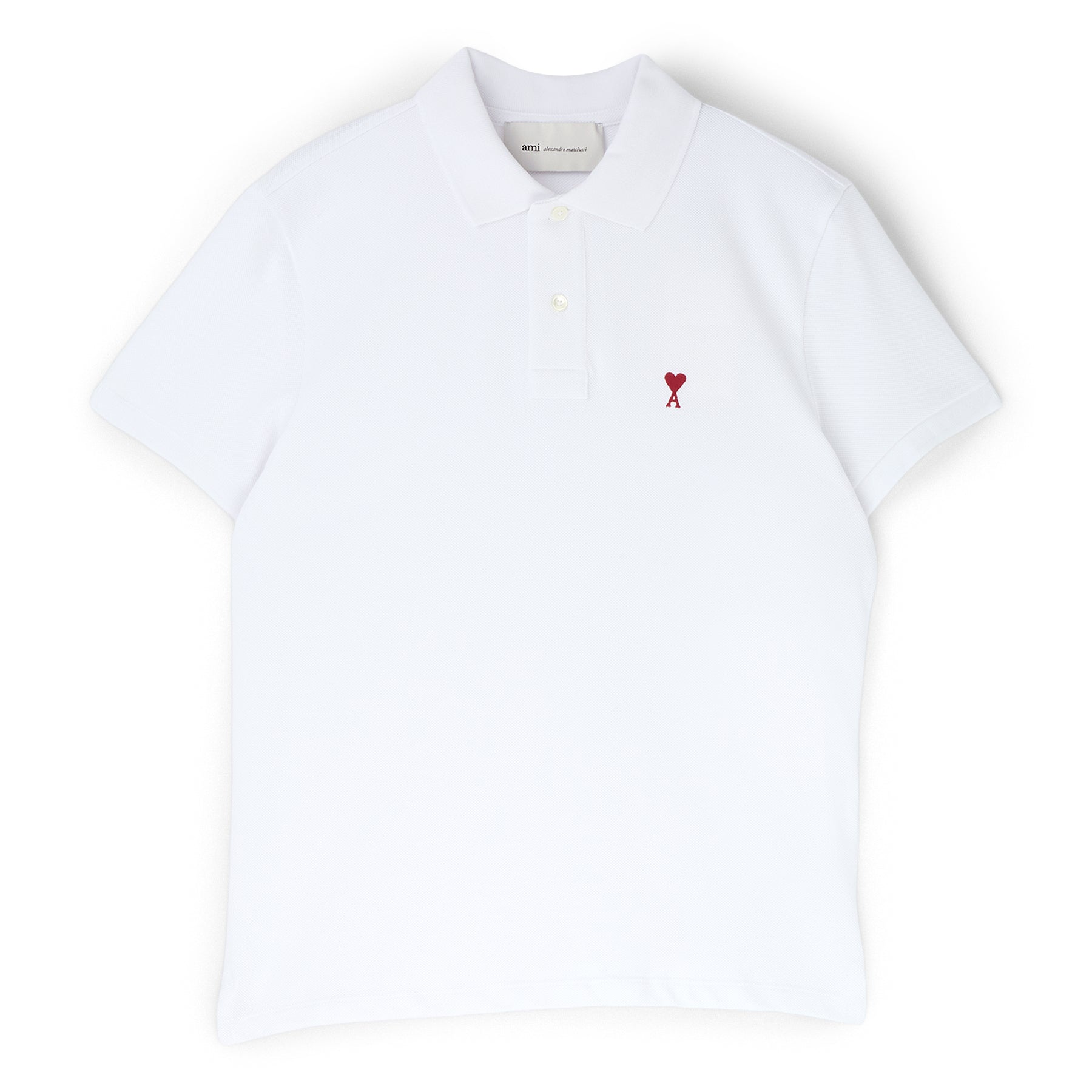 AMI De Coeur Polo Shirt (White)