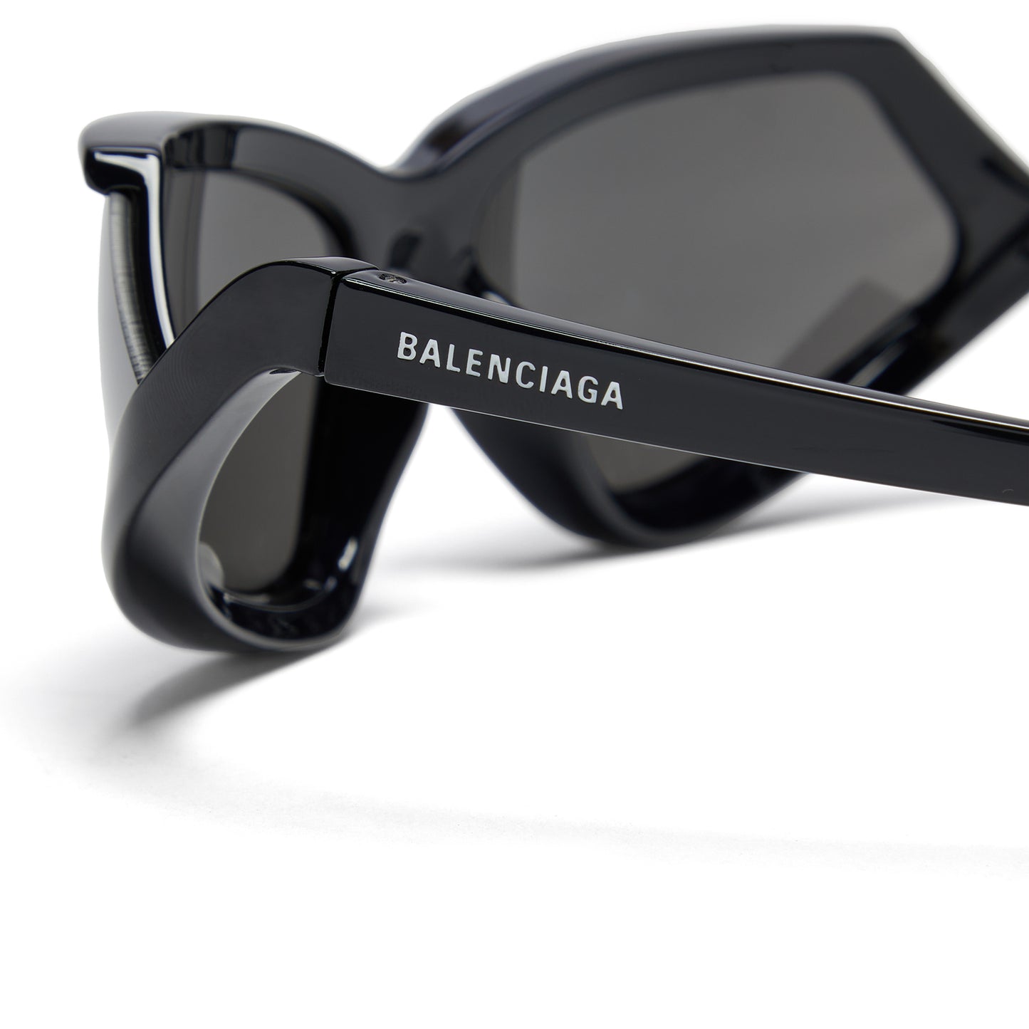 Balenciaga Sunglasses (Black/Silver)