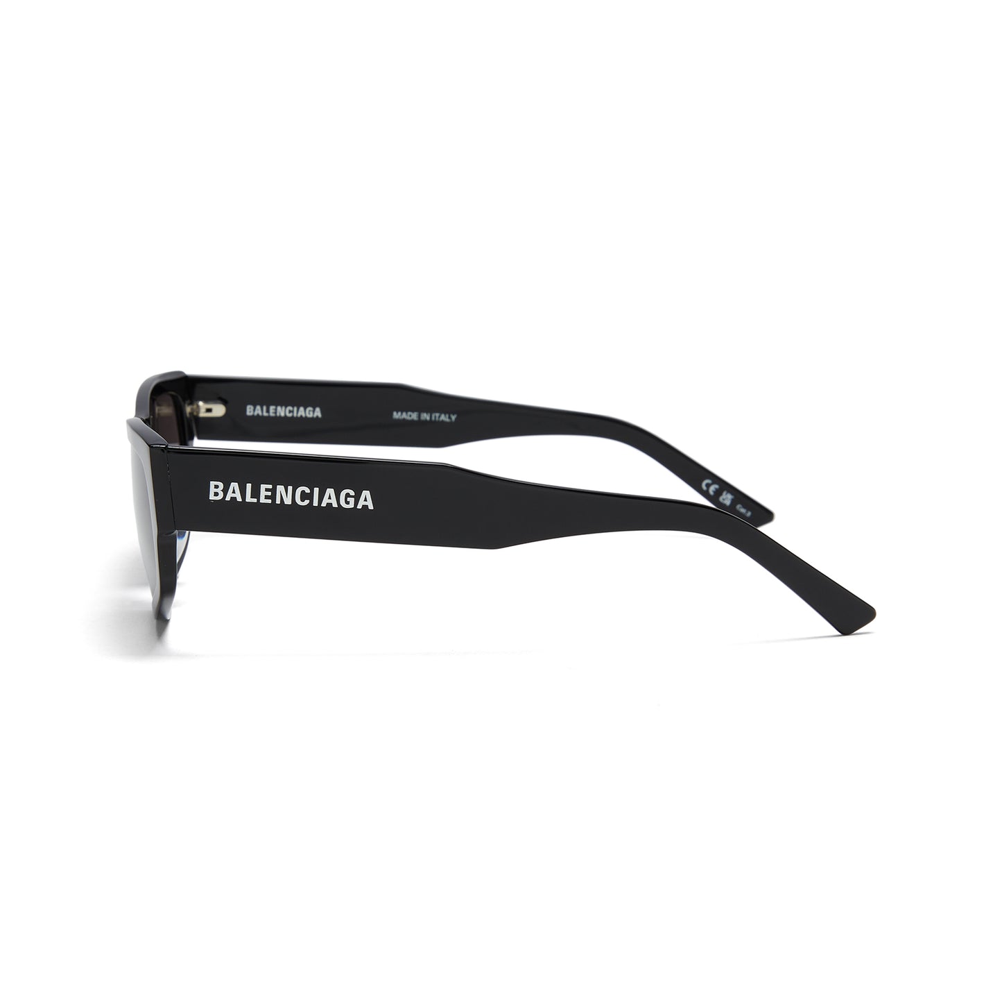 Balenciaga Square Sunglasses (Black/Grey)
