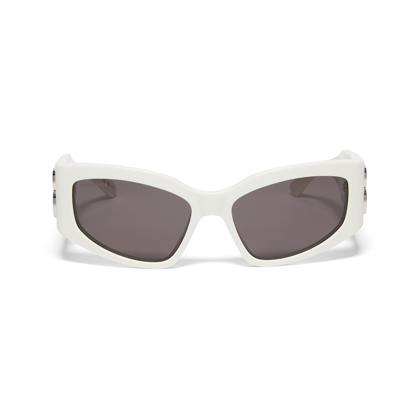Balenciaga  Cat Eye Sunglasses (White/Grey)