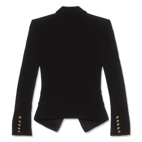Balmain Crepe Jacket (Black)