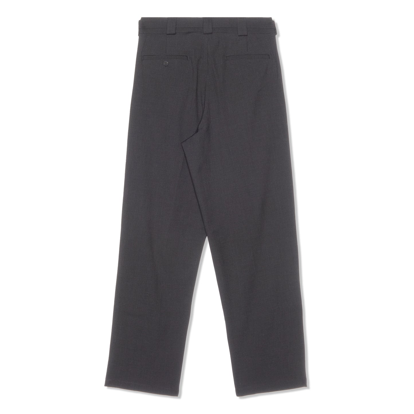 Beach Brains Pleated Suit Pant (Charcoal)
