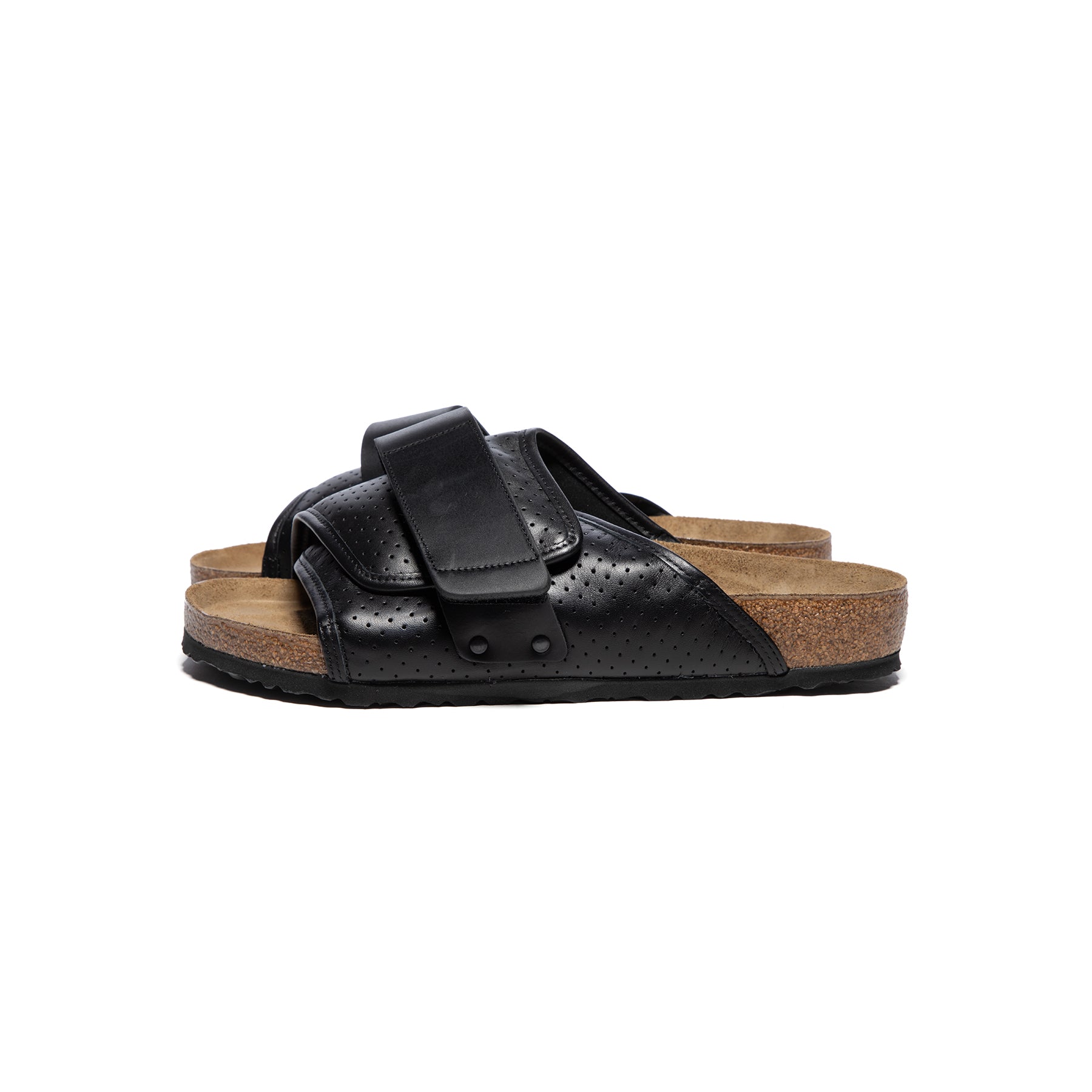 birkenstock kyoto black leather