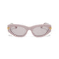 Bottega Veneta Cat Eye Sunglasses (Pink/Violet)
