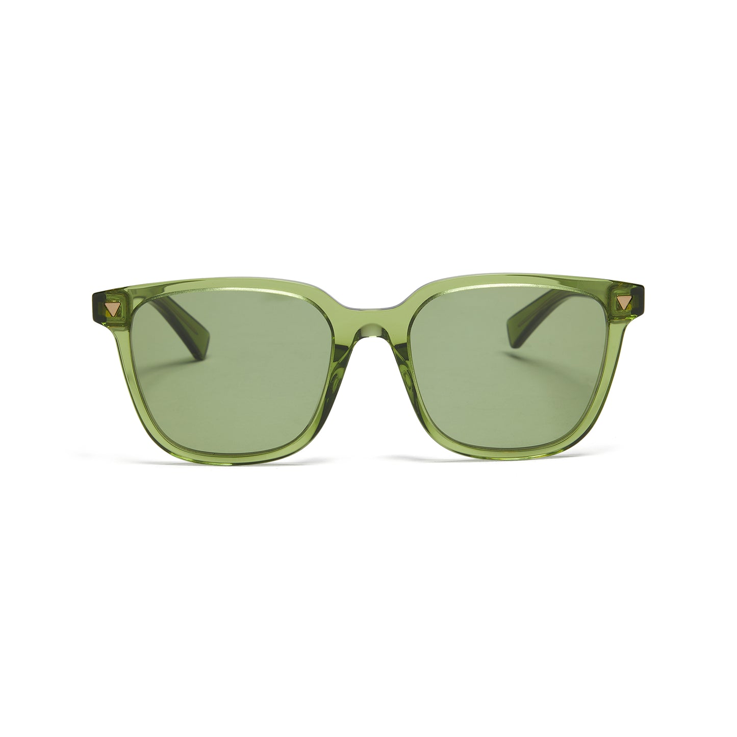 Bottega Veneta Green Square Unisex Sunglasses BV0191SA 002 58