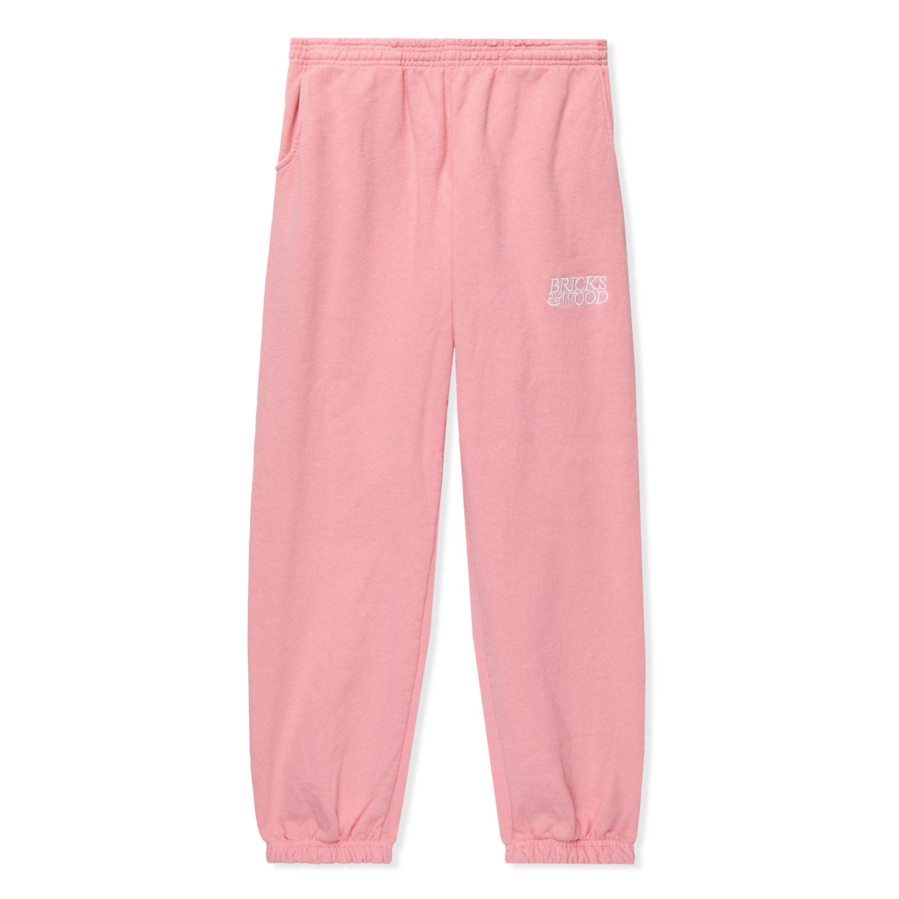 Bricks & Wood, Logo Sweatpants, (Pink) – CNCPTS