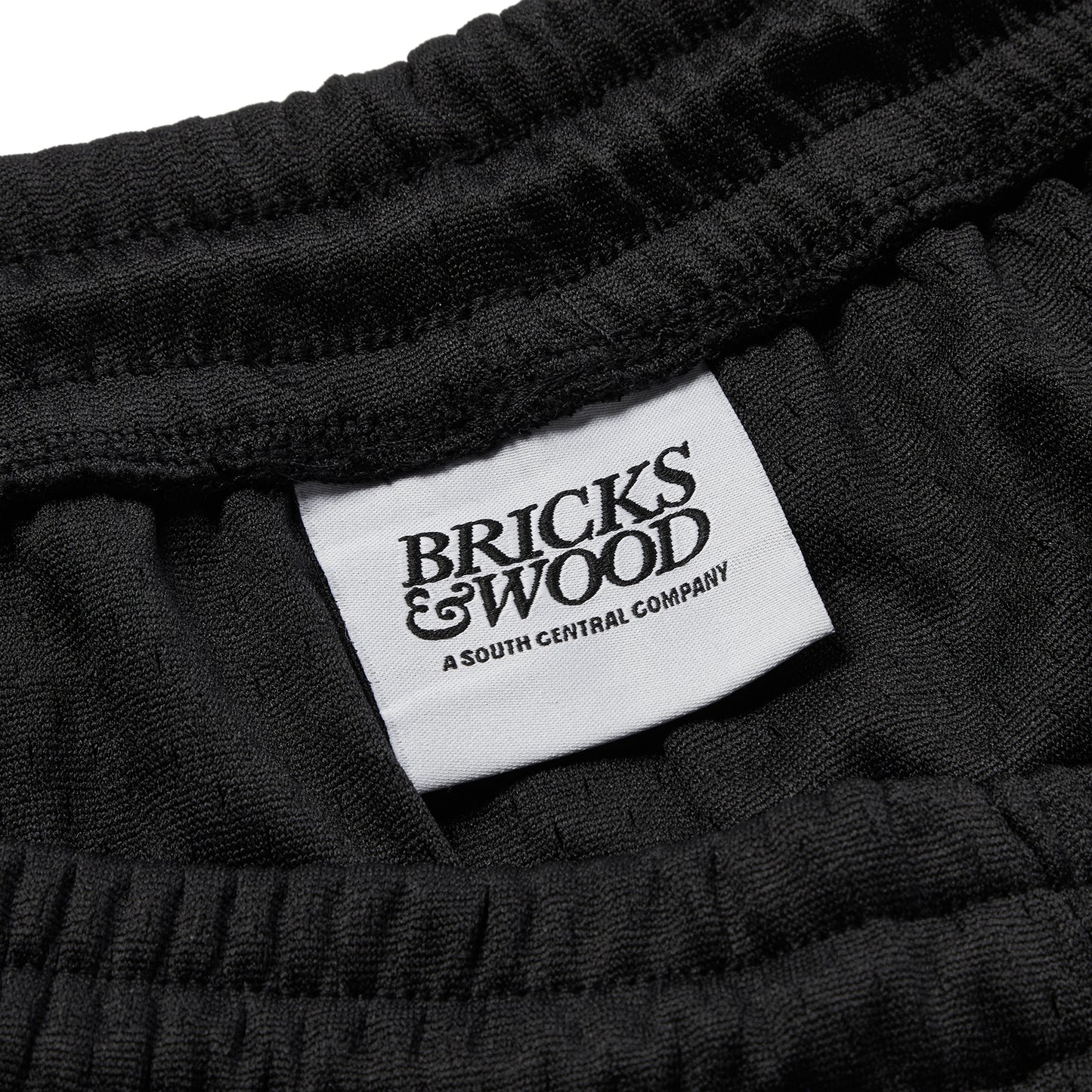 Bricks & Woods Mesh Logo Basketball Shorts (Black)
